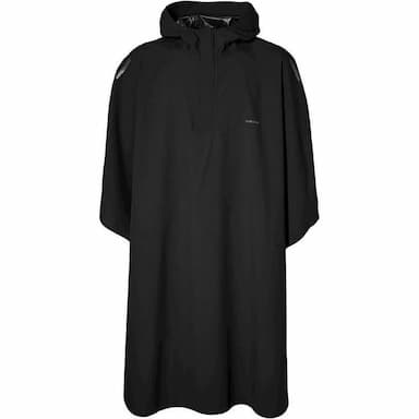 Poncho Hoga unisex zwart