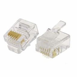 Modulaire plug RJ12 6/6