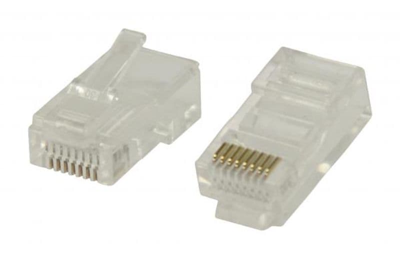 Modulaire plug RJ45 8/8