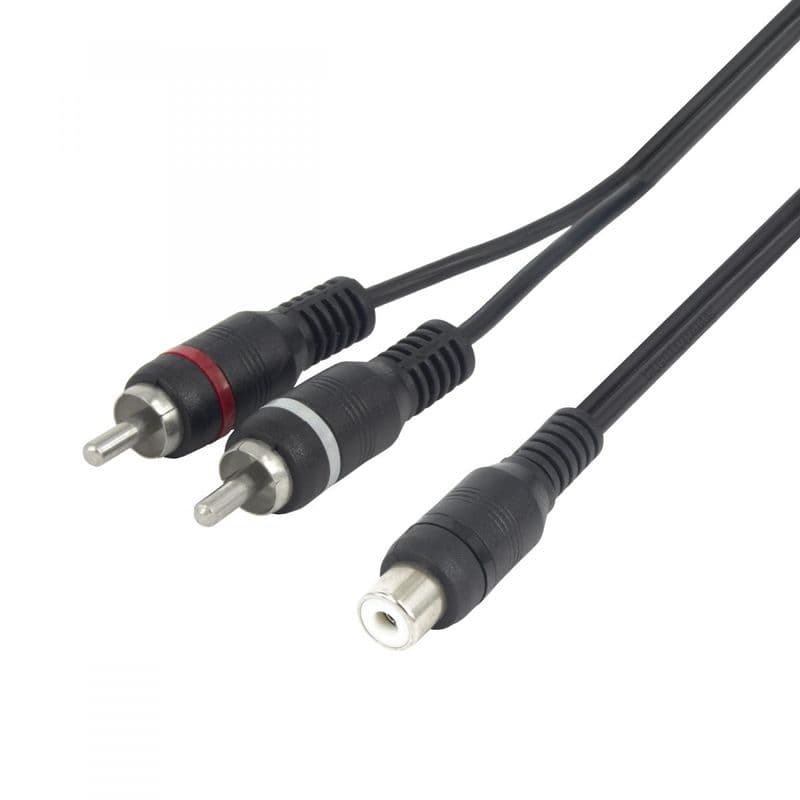 Audiokabel tulp splitter