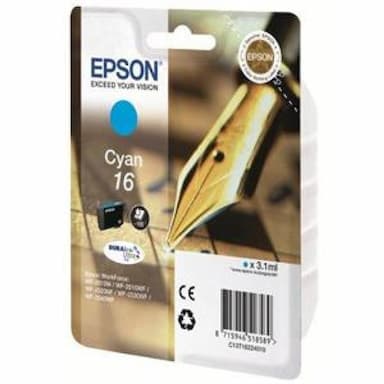 Epson T16 Cyaan