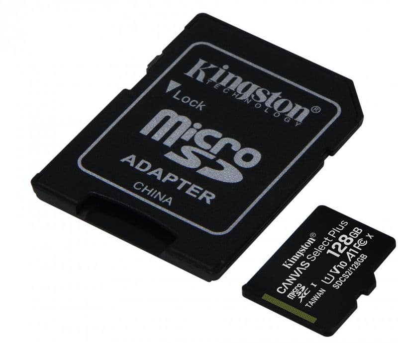 Micro SD kaart 128 GB