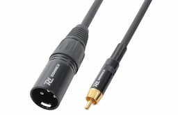 Audiokabel XLR male - Tulp