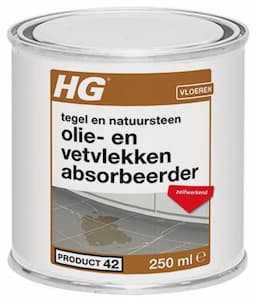 HG tegel en natuursteen olie- en vetvlekken absorbeerder