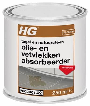 HG tegel en natuursteen olie- en vetvlekken absorbeerder