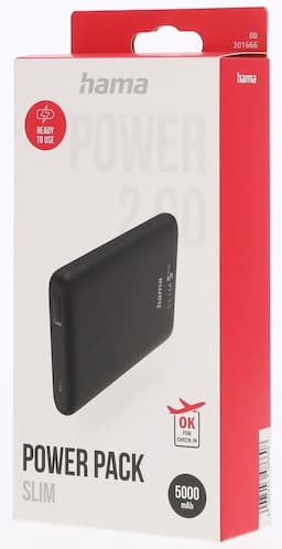 Powerbank Slim 5HD zwart