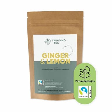 TrendingTea Fairtrade - Green Tea Ginger Lemon