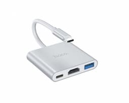 USB-C naar USB-C, HDMI en USB 3.0.