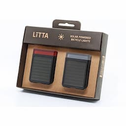 Verlichtingsset solar zwart LITTA