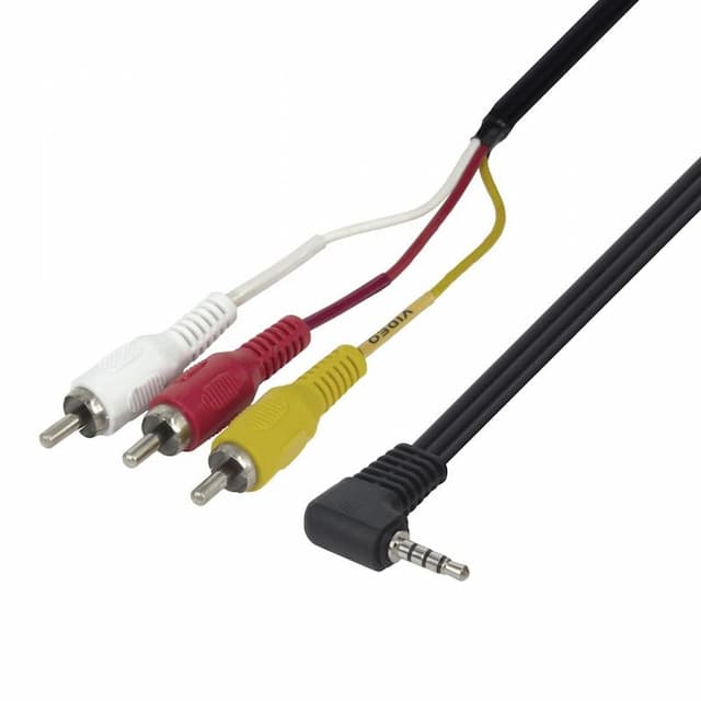 Audio/video kabel tulp - jack