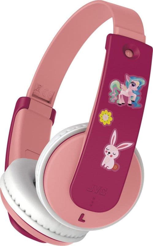 Draadloos On-ear kinder koptelefoon roze