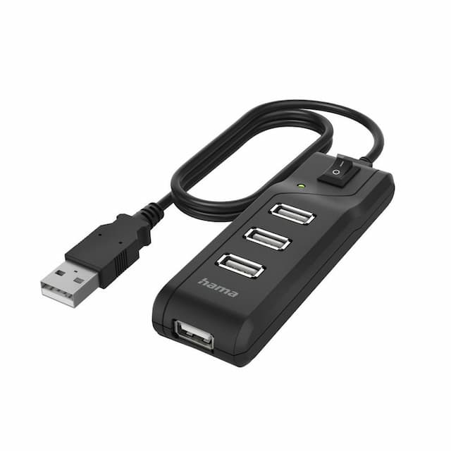 USB HUB 4-poorts schakelaar